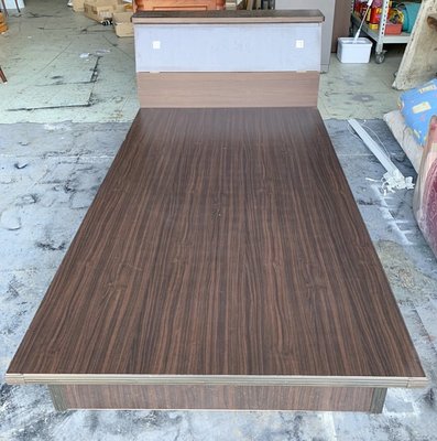 鑫高雄駿喨二手貨家具(全台買賣)---3.5尺 單人 木心板 6分 床組 床頭櫃 床底 床架