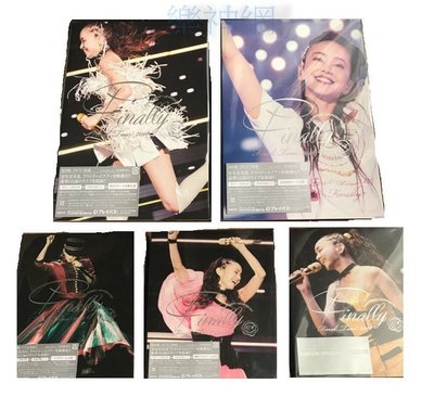 【五款合售】安室奈美惠 namie amuro Final Tour 2018 Finally日版初回DVD五枚組