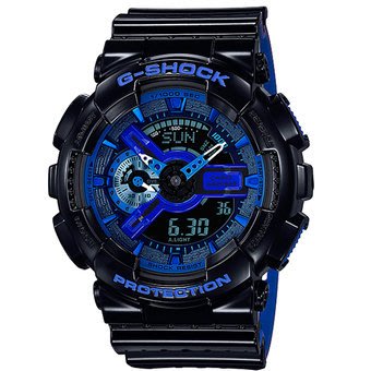 【金台鐘錶】CASIO卡西歐手錶G-SHOCK  男錶 LED燈 防震 GA-110LPA GA-110LPA-1A