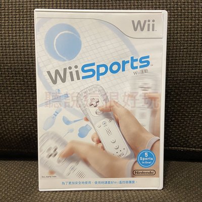 現貨在台 無刮 Wii 中文版 運動 Sports 遊戲 wii Sports 中文版 114 V279