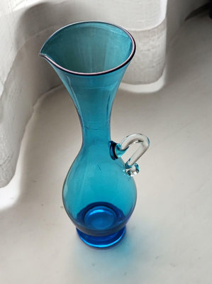 藍色玻璃酒器水注全品無損
