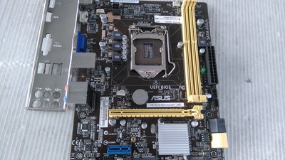 【 創憶電腦 】華碩  H81M-E/M51AD/DP_MB DDR3 1150 主機板 附檔板 直購價 400元