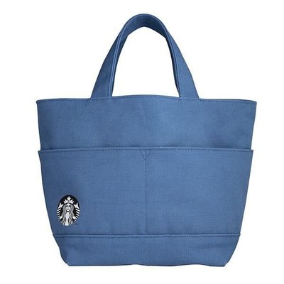 星巴克 蒼青藍女神帆布提袋Starbucks 2021/8/25上市