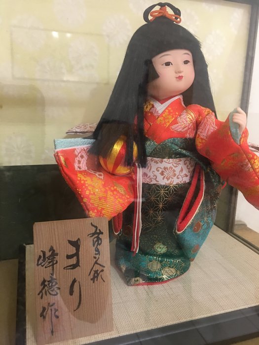 日本人形　開運龍　置物