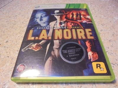 XBOX360 黑色洛城 L.A. Noire 英文版 直購價300元 桃園《蝦米小鋪》