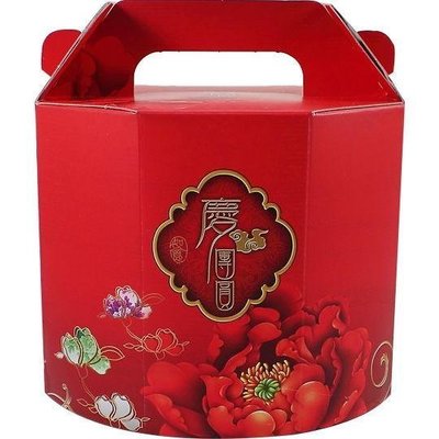 【 天愛包裝屋 】// 5組 // 新年慶團圓手提佛跳牆年菜盒、包裝禮盒