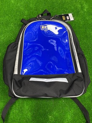 ZETT BA1506   棒壘 個人 球棒 裝備袋 後背包 兒童用 寶藍X黑 可放球棒/頭盔/球鞋 特價1700/