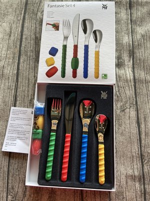WMF 兒童刀叉 4件組 WMF Fantasie kids cutlery set, 4-pie