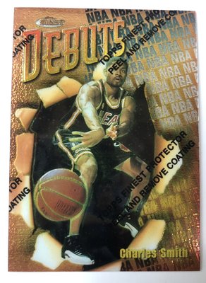 NBA- 1997 Topps Finest Charles Smith #116 RC 球員卡