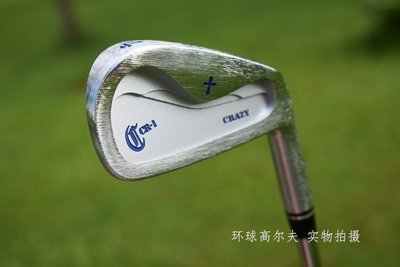 下殺-日本正品CRAZY高爾夫鐵桿組高爾夫球桿軟鐵鍛造半刀背鐵桿特價D