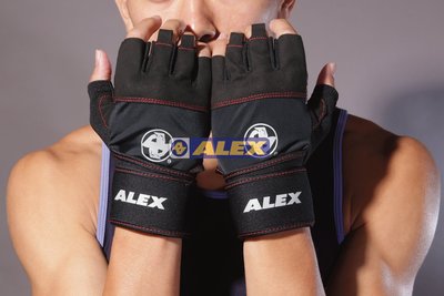 每日出貨 ALEX A-38 POWER 男女 重訓手套 抓舉 舉重手套 防滑 健力手套 台灣製 運動手套 台灣製造