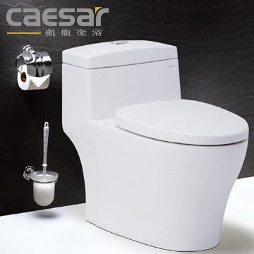 FUO衛浴: CAESAR 凱撒馬桶 CF1356/CF1456二段式省水單體馬桶