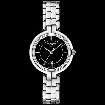 Tissot 天梭弗拉明戈系列鋼帶石英女腕錶 T0942101105100