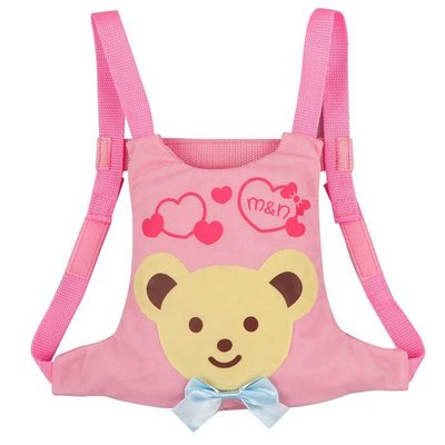 [Child's shop] 日本暢銷小美樂娃娃-小熊嬰兒背帶_PL51252