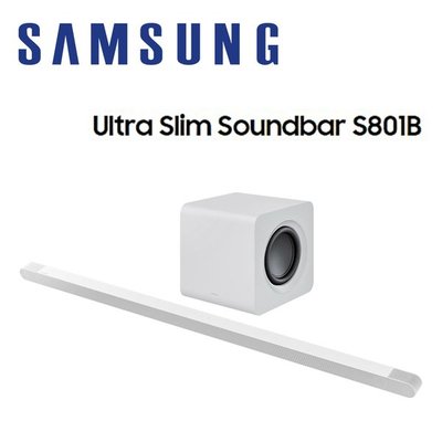 【澄名影音展場】SAMSUNG 三星 HW-S801B/ZW 3.1.2聲道 Soundbar /劇院音響