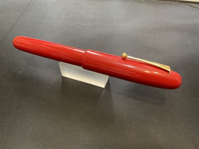 (交流買賣名筆)日本NAMIKI 50號高級紅色生漆款鋼筆(非萬寶龍派克百利金)