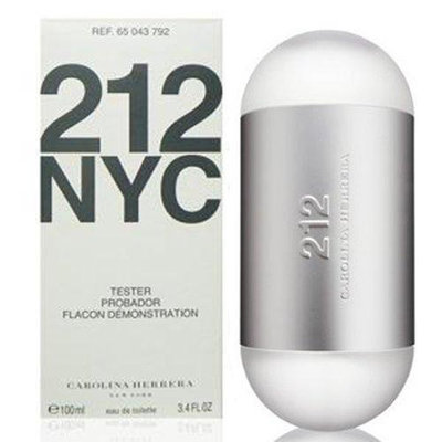 【與你便利店】～Carolina Herrera 212 都會女香 100ml TESTER