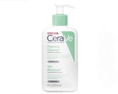 【CeraVe 適樂膚】溫和泡沫潔膚露(236ml/泡沫質地)