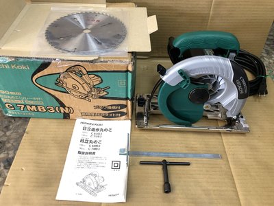 "外匯嚴選" HITACHI 日立 C7MB3 木工 7吋 圓鋸機 切割機 日本製造 全新展示品 非 5806B1