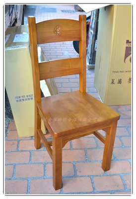 實木餐椅 靠背餐椅 實木書桌椅 木色電腦椅 雙色化妝椅 柚木色書桌椅 休閒椅 木頭色辦公椅 【歐舍傢居】