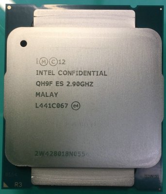 【含稅】Intel Xeon E5-4655 V3 2.9G 6C12T 2011-3 QS正顯散片CPU 一年保