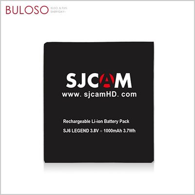 《不囉唆》SJCam原廠配件 SJ6 電池 (不挑色/款) SJCAM SJ4000 SJ5000【EG-ZAB2】