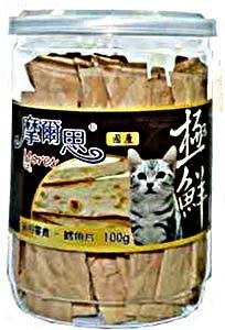 【BONEBONE】貓咪零食-摩爾思（極鮮貓咪點心）貓用鱈魚片100g