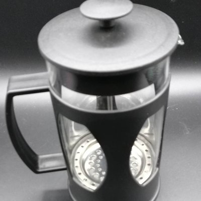 【sigmanet家庭百貨】全新咖啡壺泡茶壺0.4公升玻璃不銹鋼