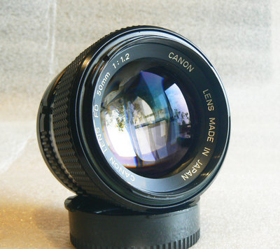 【悠悠山河】收藏級 大眼精 Canon new FD NFD 50mm F1.2 鏡片透亮 無刮傷無霉無霧近無塵