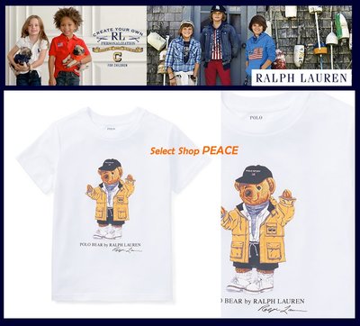 Ralph Lauren 美國【現貨】24M號 Baby 短袖 T恤 Raincoat Bear