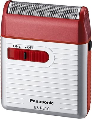 【全新現貨】Panasonic ES-RS10 A紅色迷你型電動刮鬍刀 電池式