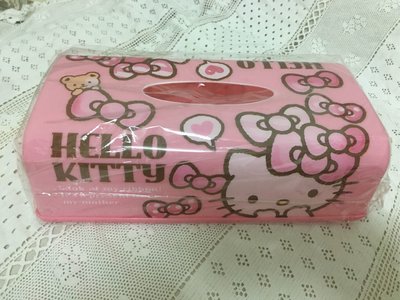 《日日雜貨》 現貨 Hello Kitty 壓克力 硬殻 面紙盒 中國製 日本限定