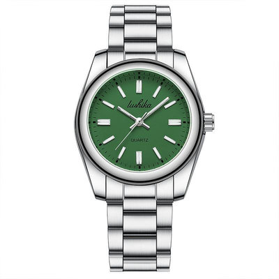 現貨女士手錶腕錶手錶女綠水鬼錶防水女士手錶精鋼石英錶跨境外貿夜光女錶 禮品錶