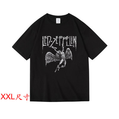 Led Zeppelin【齊柏林飛船】【XXL尺寸】短袖搖滾樂團T恤(現貨供應 下標後可以立即出貨)