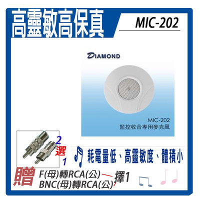 MIC-202 喇叭型 高感度麥克風