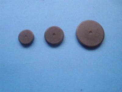 軟陶.黏土材料~單面磁鐵3種尺寸~直徑2.7公分