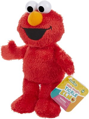 【空運正品】芝麻街 elmo 艾蒙 Elmo毛絨公仔玩偶娃娃 玩具 10英寸 交換禮物 12個月以上 Hasbro