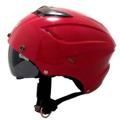 【小齊安全帽】 GP5 027 雙層鏡片 桃紅色 全可拆內襯 雪帽 半罩式安全帽
