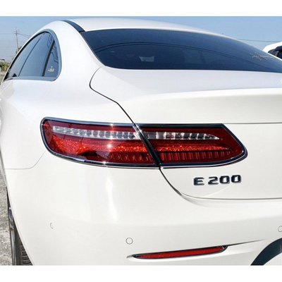【JR佳睿精品】Benz 賓士 E C238 Coupe 2017-UP E250 E350 鍍鉻後燈框 尾燈框 電鍍