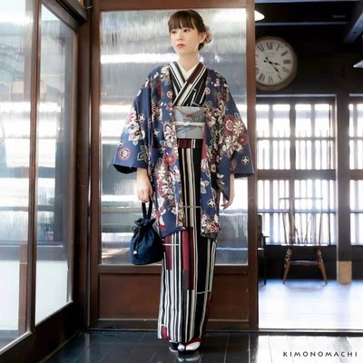 【熱賣精選】日本傳統正裝女士羽織和服正統款式雙層掛里精美印花復古外套