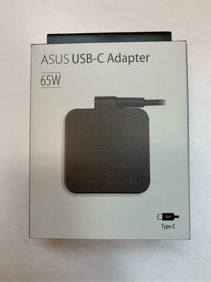 ☆【全新 ASUS 原廠 USB-C Adapter TYPE-C 65W 變壓器】☆W19-065N2A 原廠盒裝