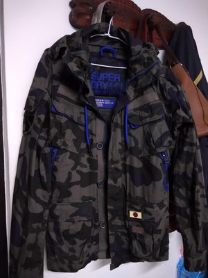 極度乾燥Superdry M65絕版男生風衣外套M