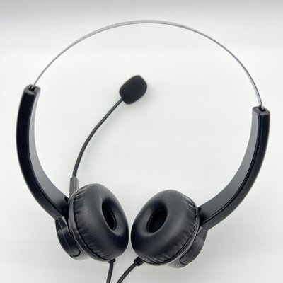 眾通FCI DKT-525MD話機適用 雙耳耳機麥克風 免用轉接器耳機麥克風 客服耳麥 舒適 高質量 高清音質