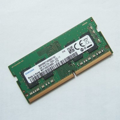 三星4G DDR4 1RX16 PC4-2666V-SC0-11筆電記憶體M471A5244BB0-CTD