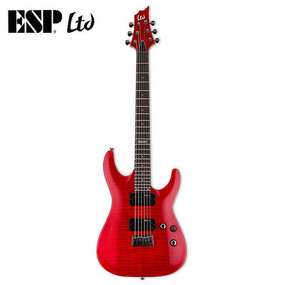 印尼產ESP LTD金屬搖滾電吉他演出樂手穿體火焰電吉他LH101FMSTR
