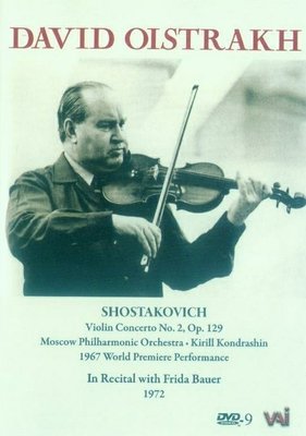 音樂居士新店#Oistrakh Shostakovich In Recital 肖斯塔科維奇 奧伊斯特拉赫D9 DVD