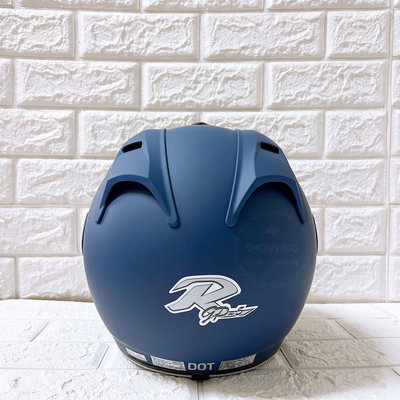 現貨 R帽 新款 安全帽 GP-5 貓耳朵 A616四分之三罩 消光石墨藍