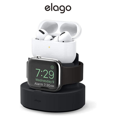 [elago] 2合1 充電座 (適用 AirPods 系列 / iPhone 系列 / Watch 系列)