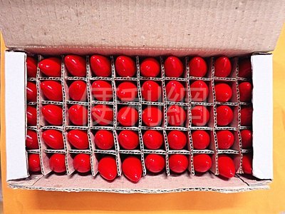 東亞 E12頭 7W燈泡(紅) 50只/盒 整盒賣 台灣製造 適用:神明燈…等-【便利網】