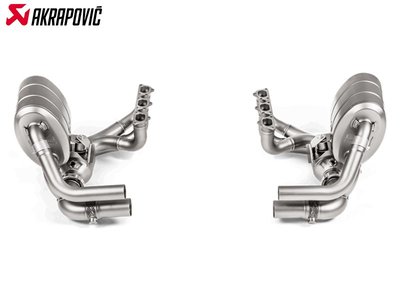 【樂駒】Akrapovic PORSCHE 911 GT3 991.2 Evolution Header 排氣管 觸媒